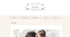 Desktop Screenshot of mariella-organisation-mariage.com